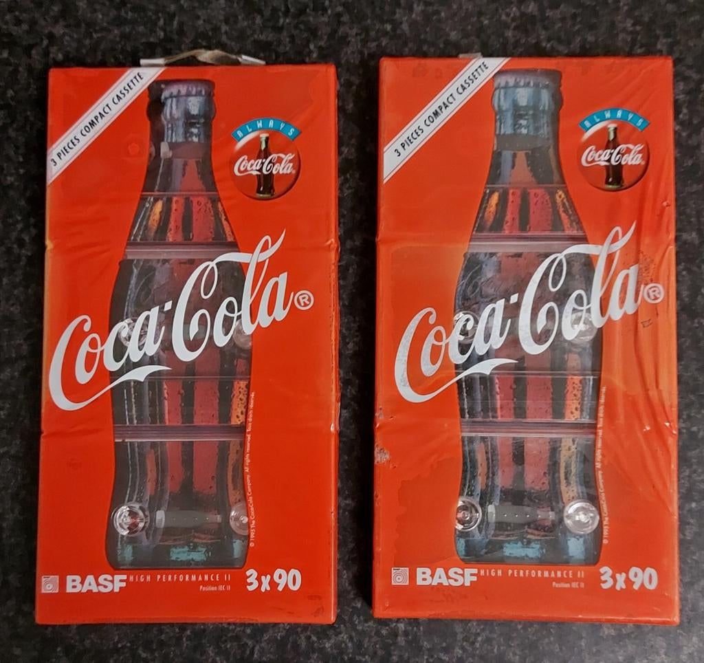 BASF COCA COLA cassettes, Enlèvement ou Envoi, Neuf, dans son emballage