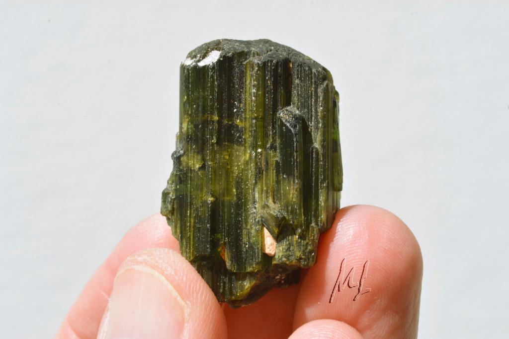 Pourmaline Elbaite Verdellite Brazilië: 120 euro - 65%, Ophalen of Verzenden, Mineraal