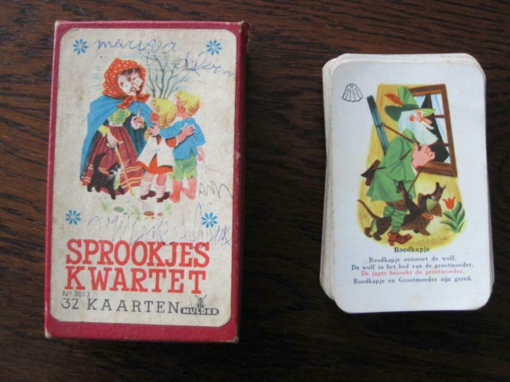 sprookjes kwartet (oud), Ophalen of Verzenden, Gebruikt