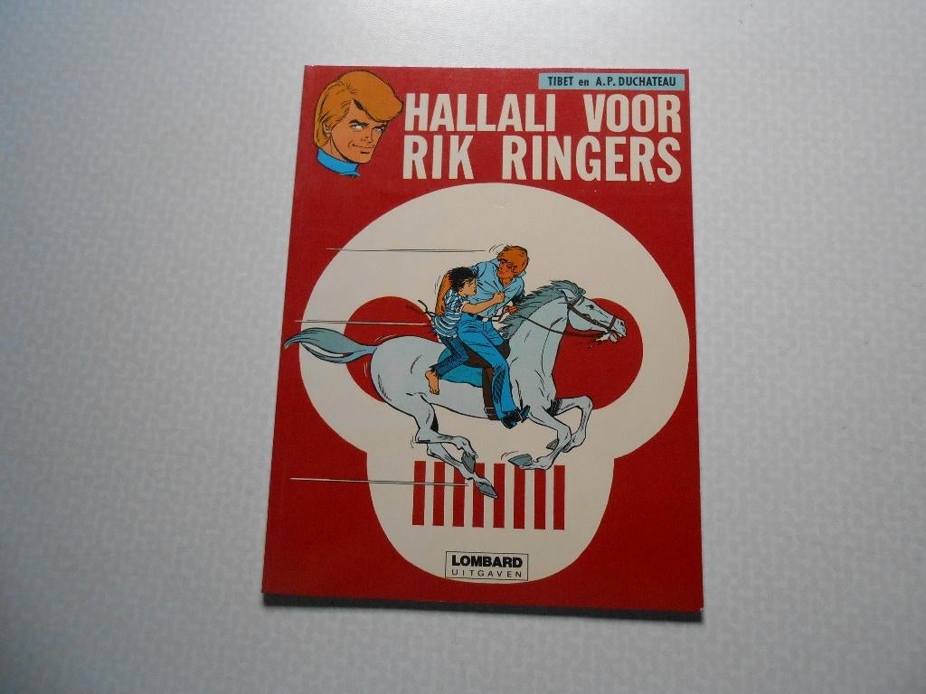 Rik Ringers 28 Hallali voor Rik Ringers  1979 1 ste druk., Eén stripboek, Nieuw, Tibet & A.P. Duchâteau, Ophalen of Verzenden