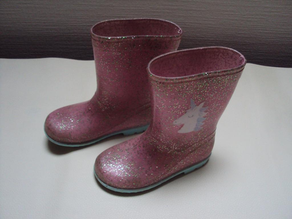 Glitter regenlaarsjes / Botjes.  Maat 28, Ophalen of Verzenden