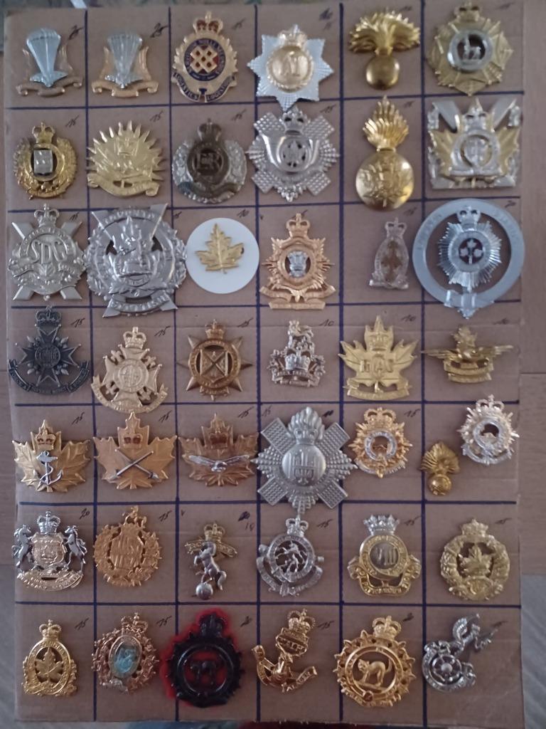 Diverse Canadese insignes, Ophalen of Verzenden