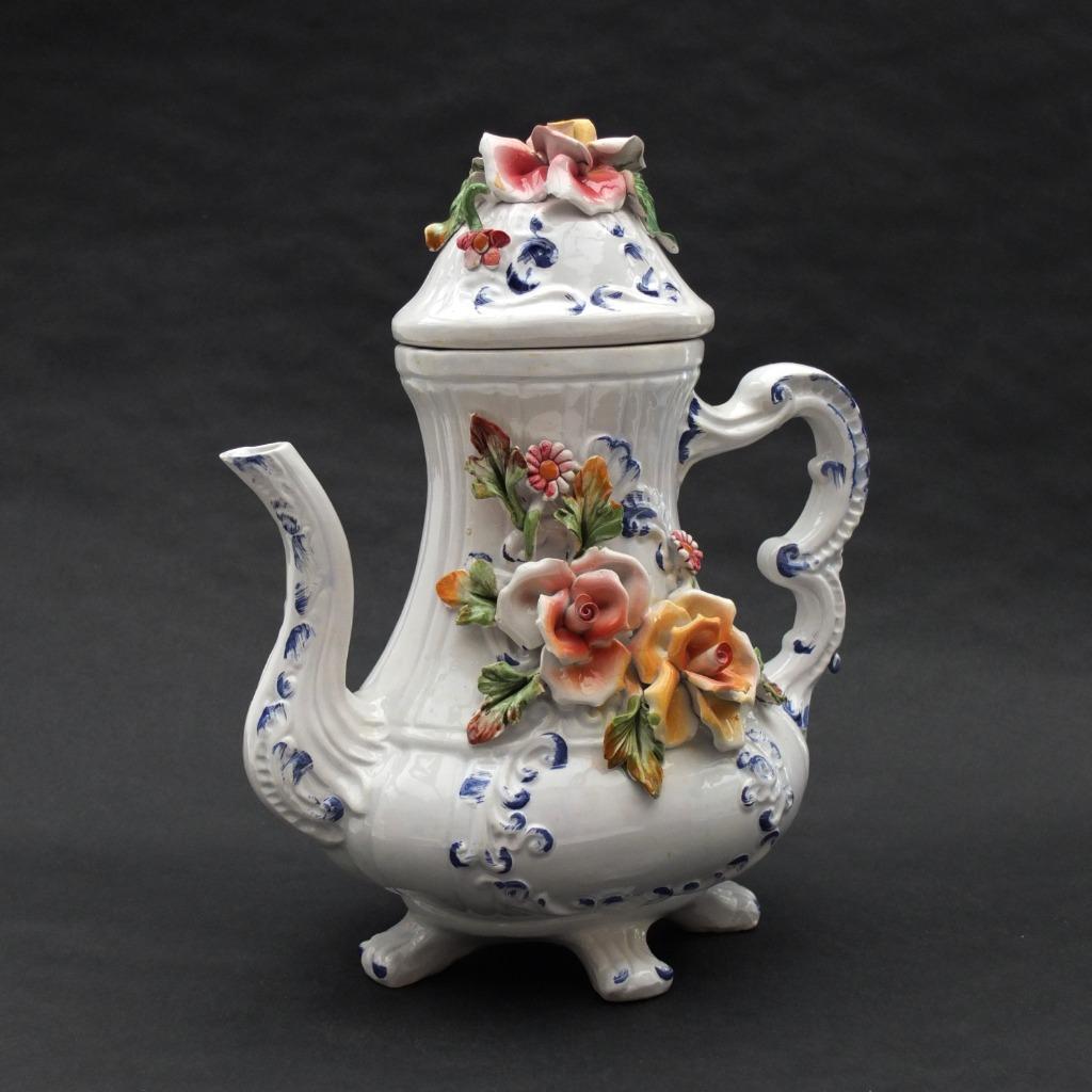 Cafetière en porcelaine Bassano, Enlèvement