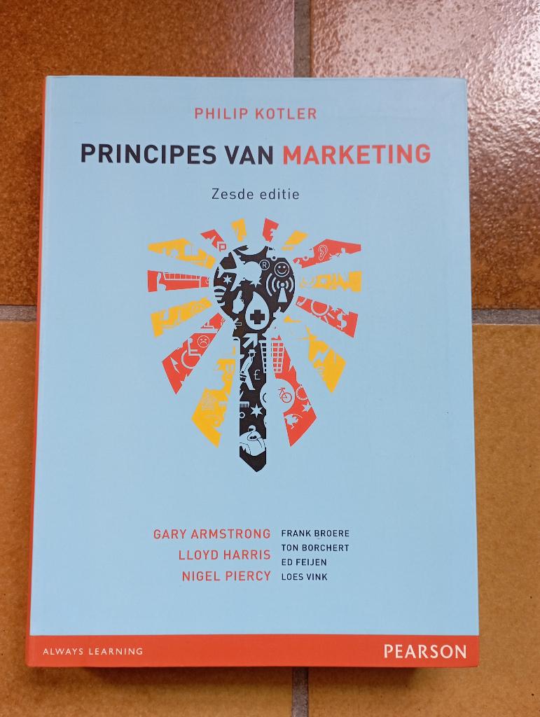 Principes van marketing - zesde editie, Boeken, Economie, Management en Marketing, Gelezen, Economie en Marketing, Ophalen of Verzenden