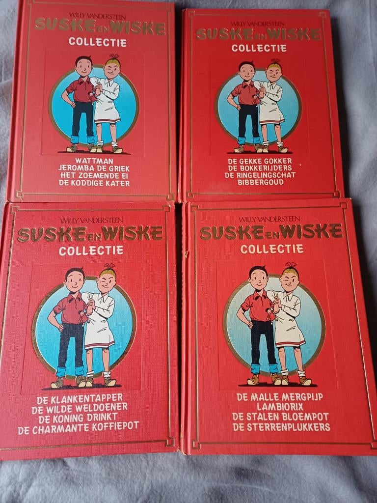Suske en Wiske collectie strips 4 verhalen per boek, Ophalen of Verzenden