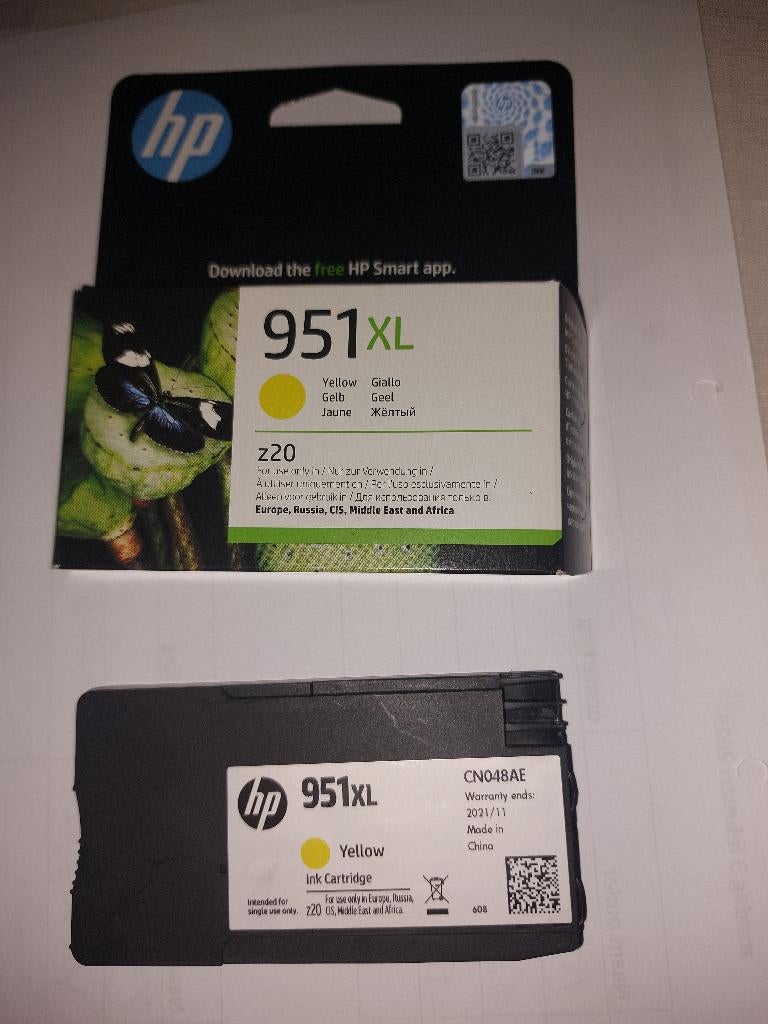 hp 951 xl geel, Ophalen, Nieuw, Cartridge, Hp