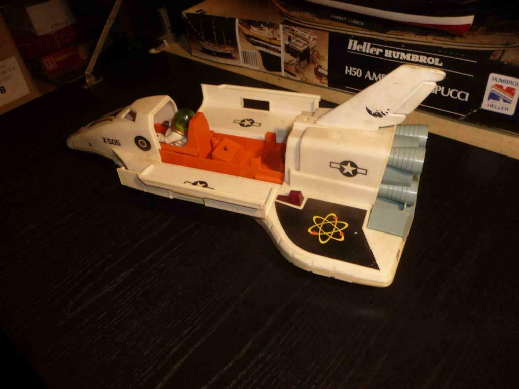 navette spatiale Fisher Price n325 - état correct, Ophalen of Verzenden, Gebruikt, Auto of Voertuig, Met geluid