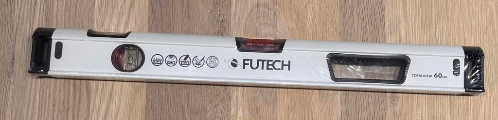 Futech waterpas totalview 60cm, nieuw!, Enlèvement, Neuf