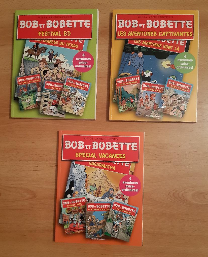 12 BD Bob et Bobette, Plusieurs BD, Enlèvement ou Envoi, Comme neuf, Willy Vandersteen