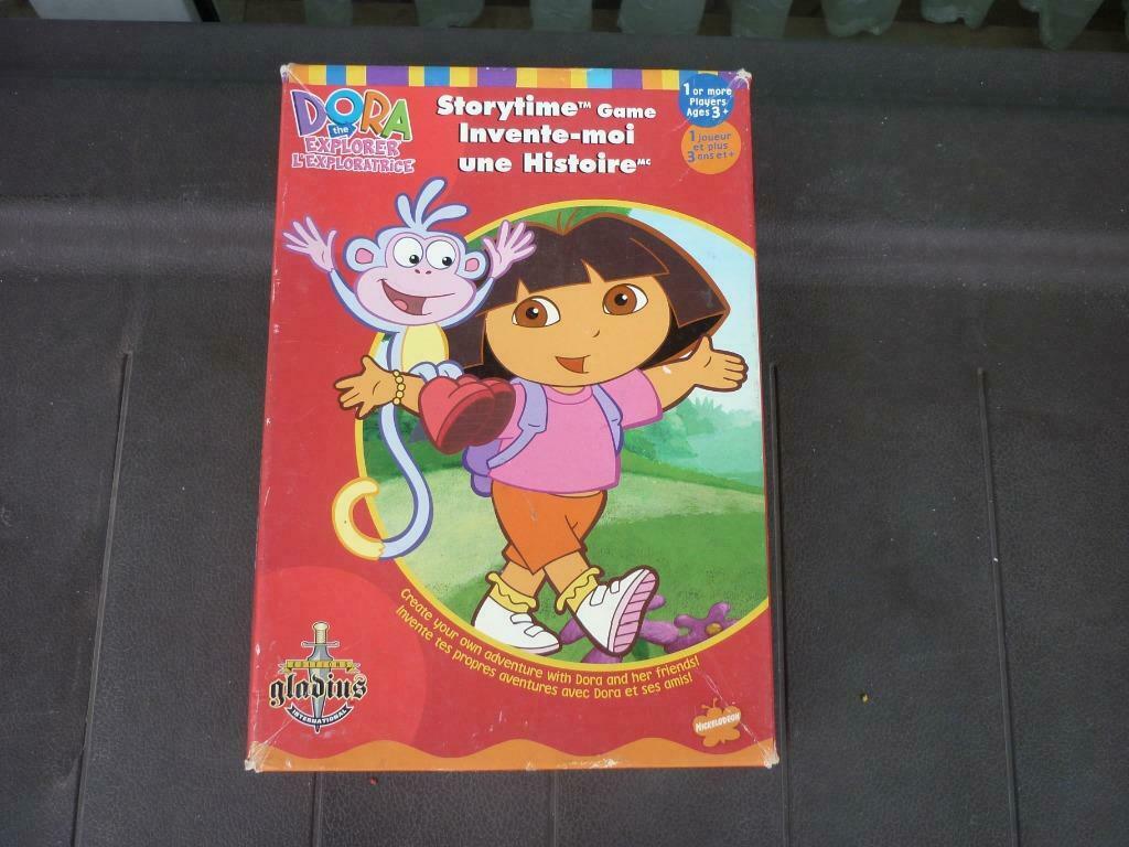 Jeu enfant - Invente -moi une histoire - Dora l'exploratrice, Een of twee spelers, Ophalen of Verzenden, Gebruikt