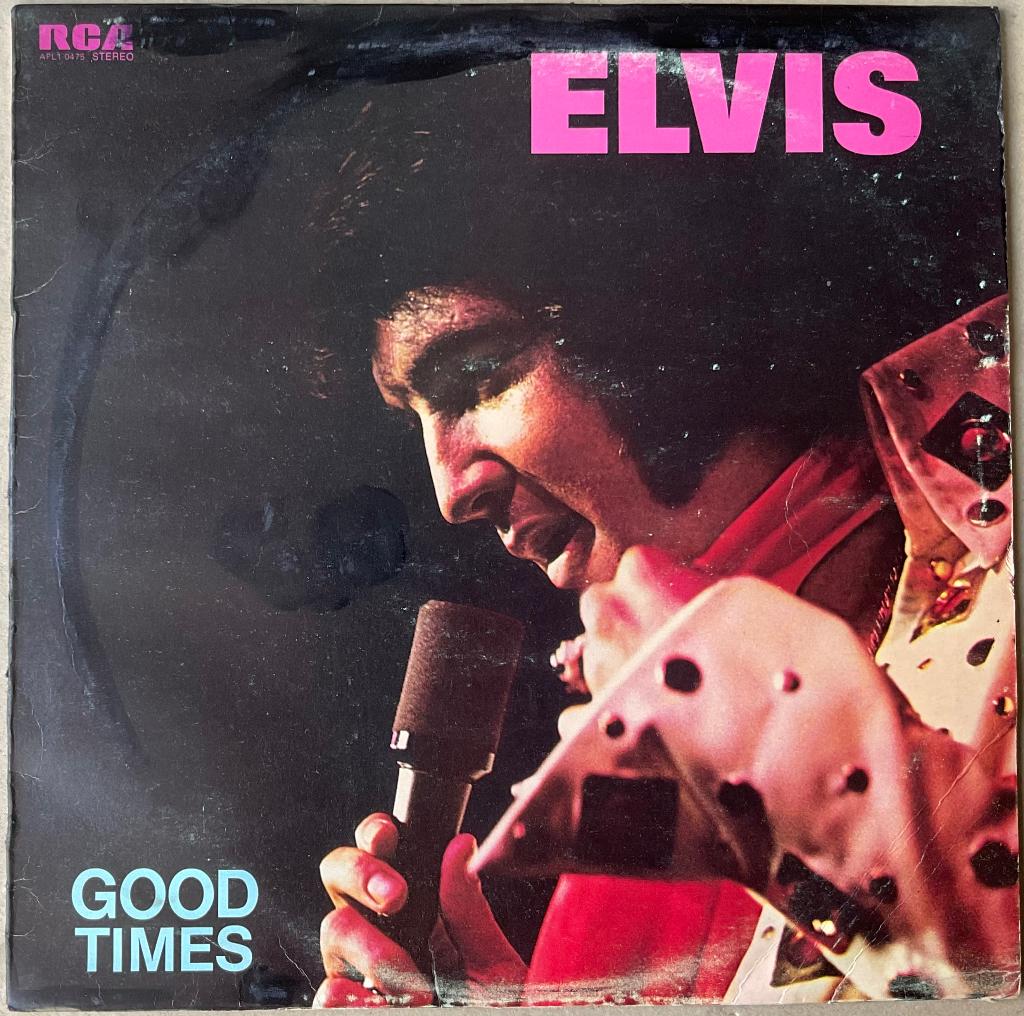 Elvis Presley Vinyl "Good Times" UK 1974, Ophalen of Verzenden, Gebruikt, 12 inch, Poprock