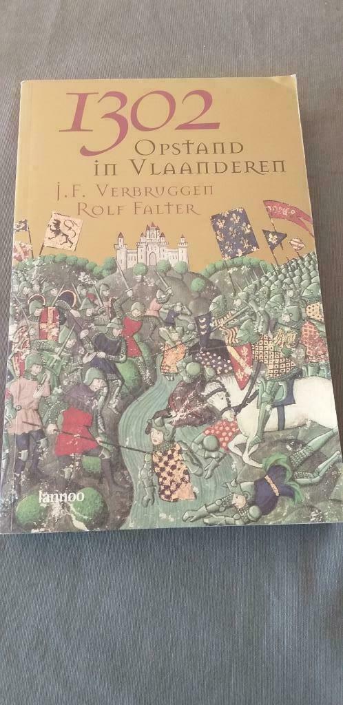 1302  Opstand in vlaanderen  Guldensporenslag., Ophalen of Verzenden, Voor 1940, Zo goed als nieuw, Overige onderwerpen