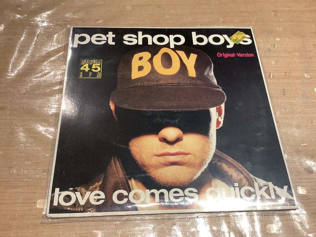 Disques vinyles maxi 45 tours de pet shop boys, Ophalen, Gebruikt, 12 inch