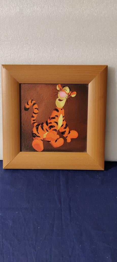 Tijgetje schilderij, Ophalen of Verzenden, Overige figuren, Zo goed als nieuw, Overige typen