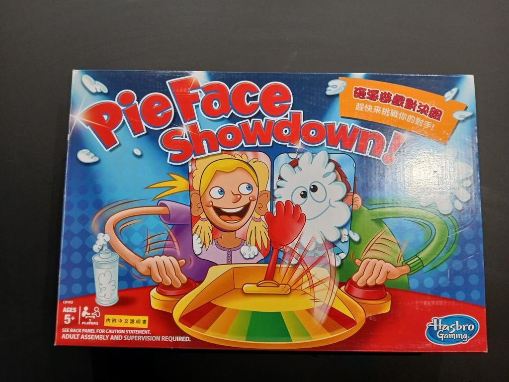 Jeu Hasbro Pie Face Showdown, Enlèvement ou Envoi, Comme neuf