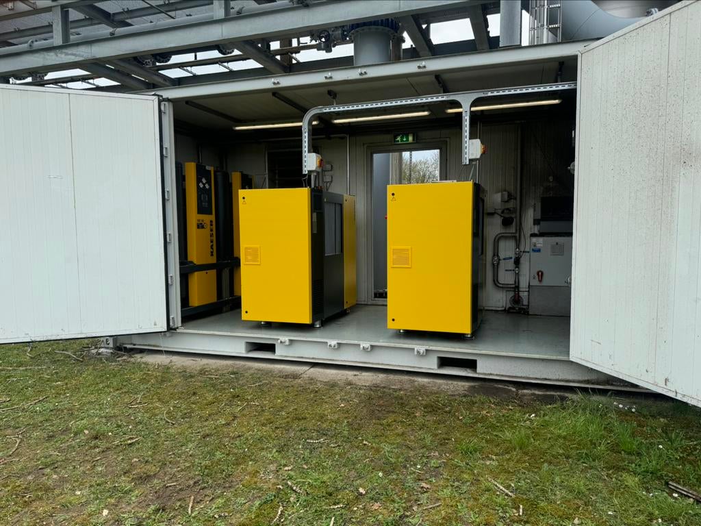 Installatie werk, onderhoud, storingen aan compressoren, Installatie