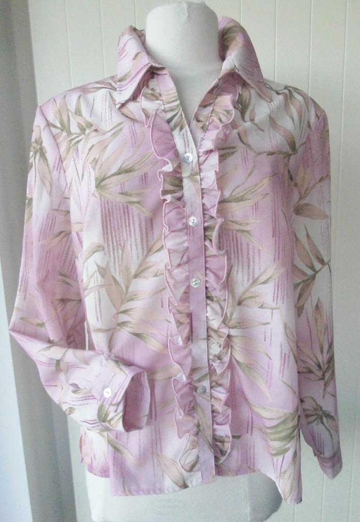 Mooie roze blouse „DAMART” Maat: L 46/48, Maat 46/48 (XL) of groter, Ophalen of Verzenden, Zo goed als nieuw, Roze