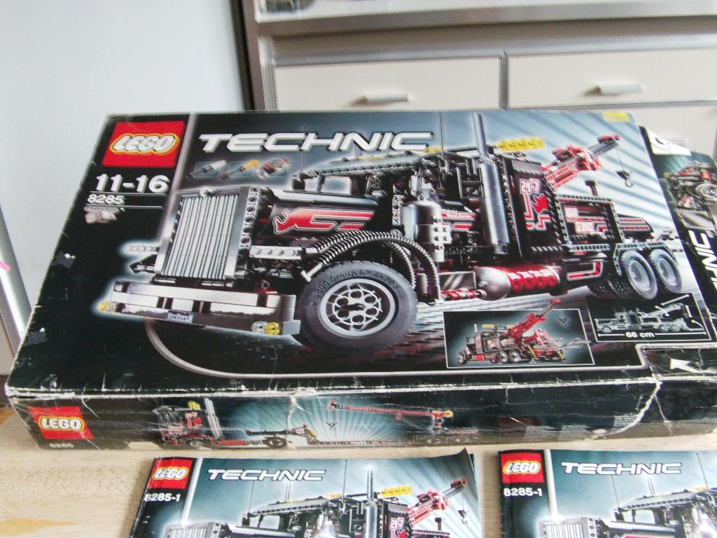 Lego, Technic : Traffic : Tow Truck 8285, métallisé edition, Enlèvement ou Envoi, Utilisé, Ensemble complet, Lego
