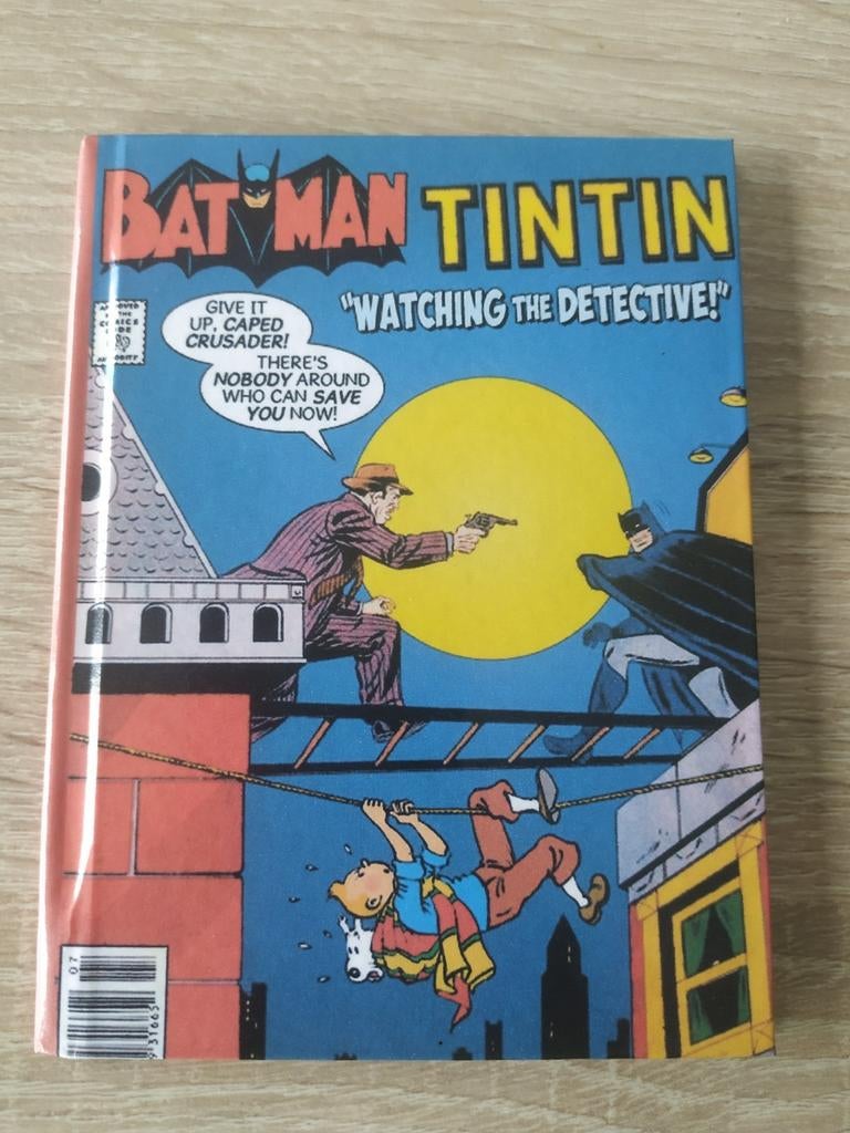 Hergé kuifje Batman Tintin watching the detective, Enlèvement ou Envoi, Comme neuf