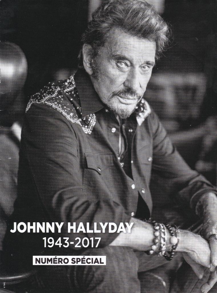 12 pagina's speciale uitgave 1943-2017 Johnny Hallyday, Verzamelen, Ophalen of Verzenden, Knipsel(s)