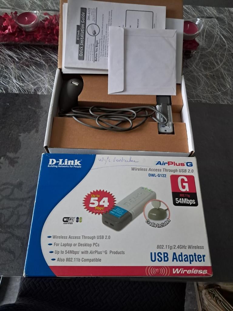 D-Link DWL-G122, Ophalen, D-Link
