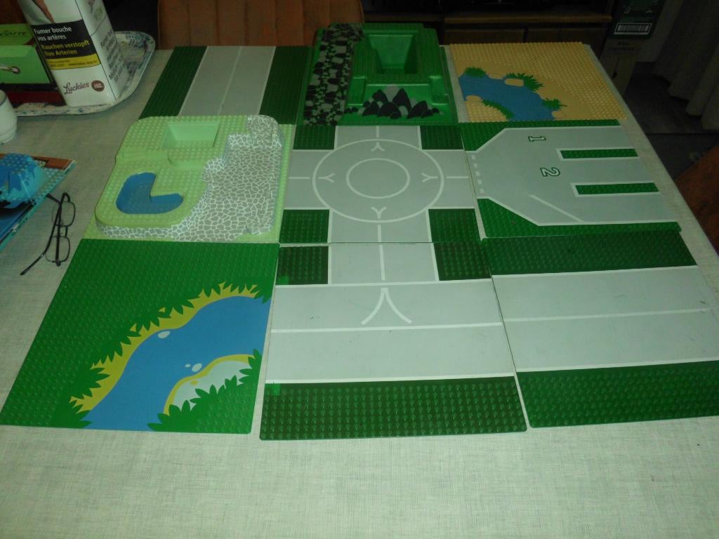 lego base plate, bodemplaat, grondplaat, ridders en western, Enlèvement ou Envoi, Utilisé, Lego