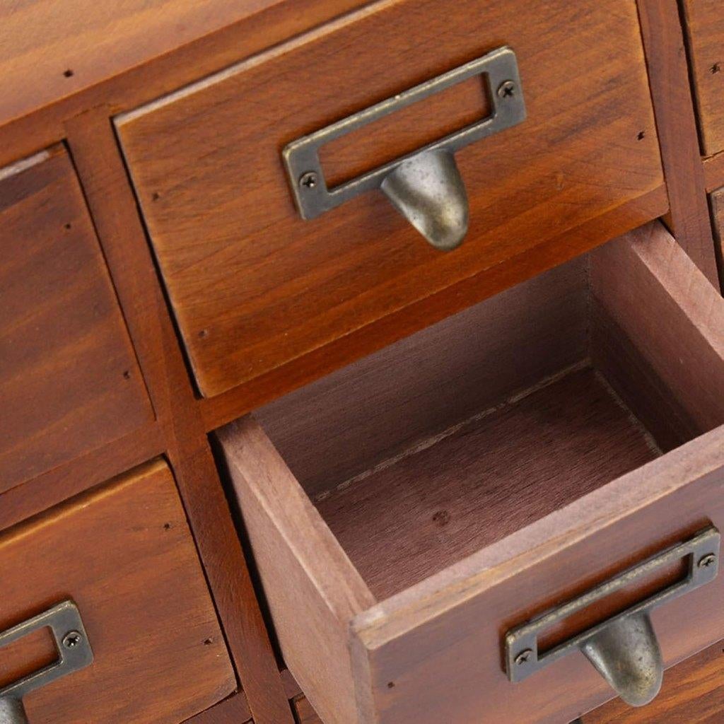 Organiseur de bureau vintage en bois | LIVRAISON GRATUITE, Neuf, -, -, FOCKETY