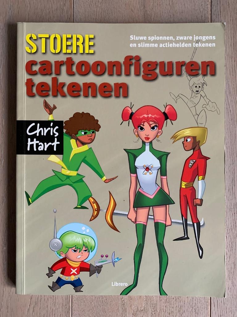 Stoere Cartoonfiguren Tekenen - Sluwe spionnen & actiehelden, Ophalen of Verzenden, Nieuw, Boek of Gids