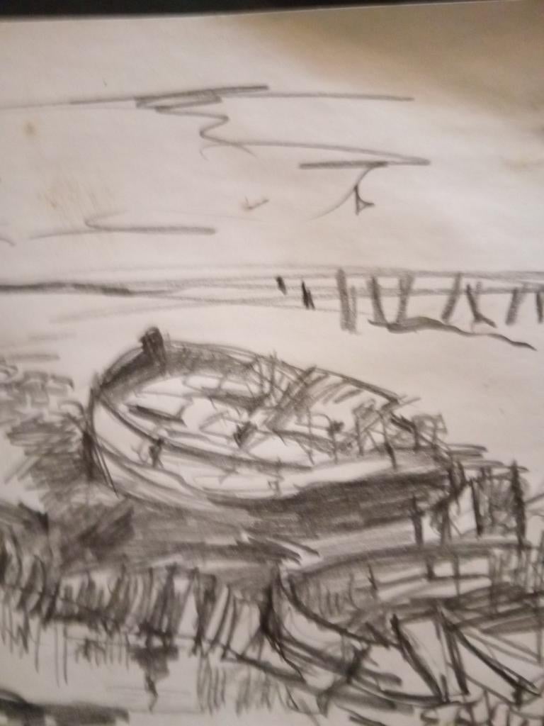 Mooie tekening bootje, Ophalen