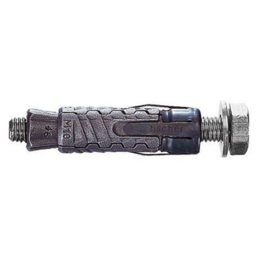 GIETIJZEREN ANKER GM10 MET VISSERSCHROEF - Ø 18 mm, Doe-het-zelf en Bouw, Ophalen of Verzenden, Nieuw, 50 tot 100 mm, Bouten of Moeren