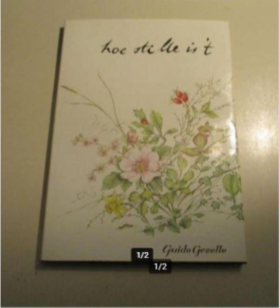 Prachtig Gedichten Boek - Hoe stille is 't - Guido Gezelle, Boeken, Ophalen of Verzenden, Nieuw
