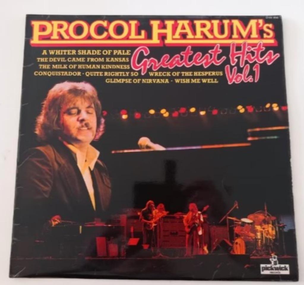 Vinyl LP Procol Harum Greatest Hits 1 Classic Rock Pop UK, Ophalen of Verzenden, 12 inch