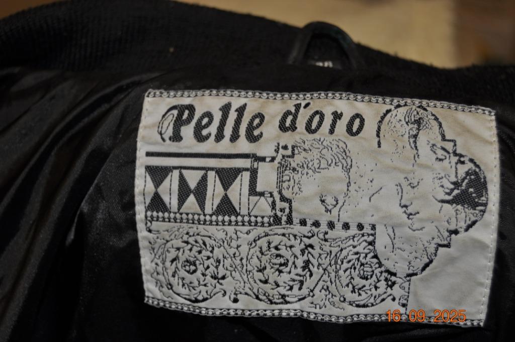Veste en cuir noir   PELLE d'ORO, Vêtements | Hommes, Vêtements Homme Autre, Enlèvement, Neuf, PELLE d' ORO
