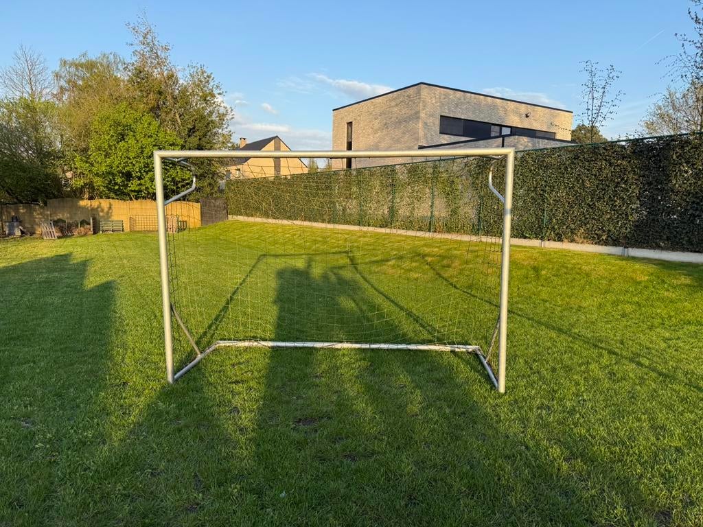 Voetbaldoel 3x2 meter aluminium, Sport en Fitness, Voetbal, Ophalen, Zo goed als nieuw