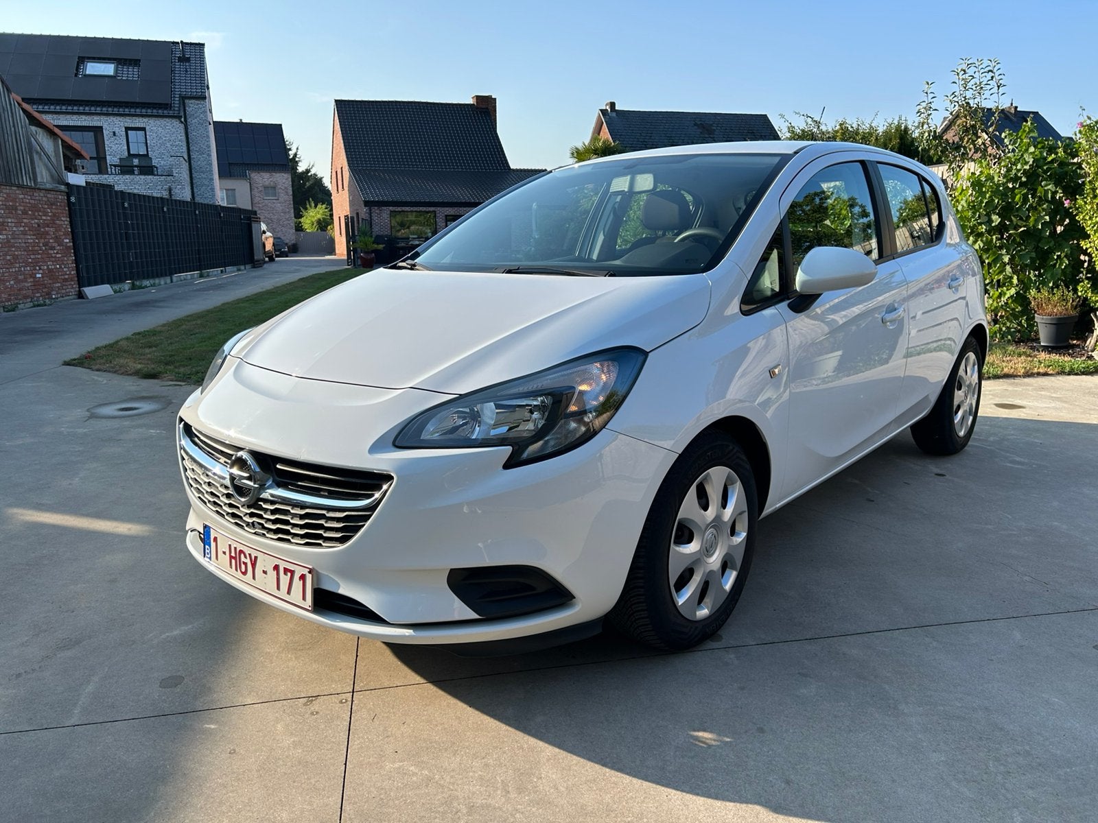 Opel Corsa 1.2 16v 2017 Blanco geleurd voor verkoop !, Voorwielaandrijving, Stof, Euro 6, 4 cilinders