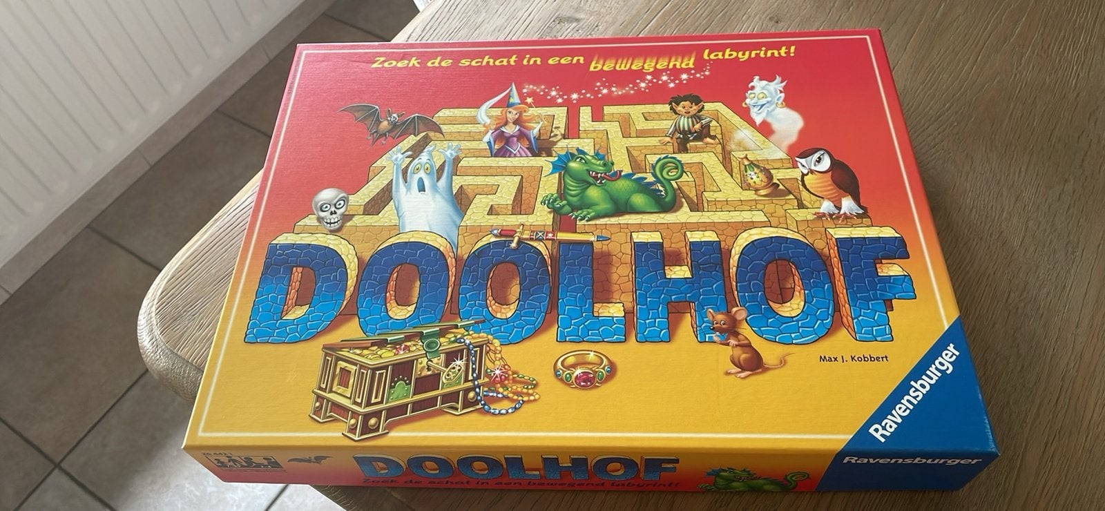 Gezelschapsspel Doolhof, Ophalen, Zo goed als nieuw