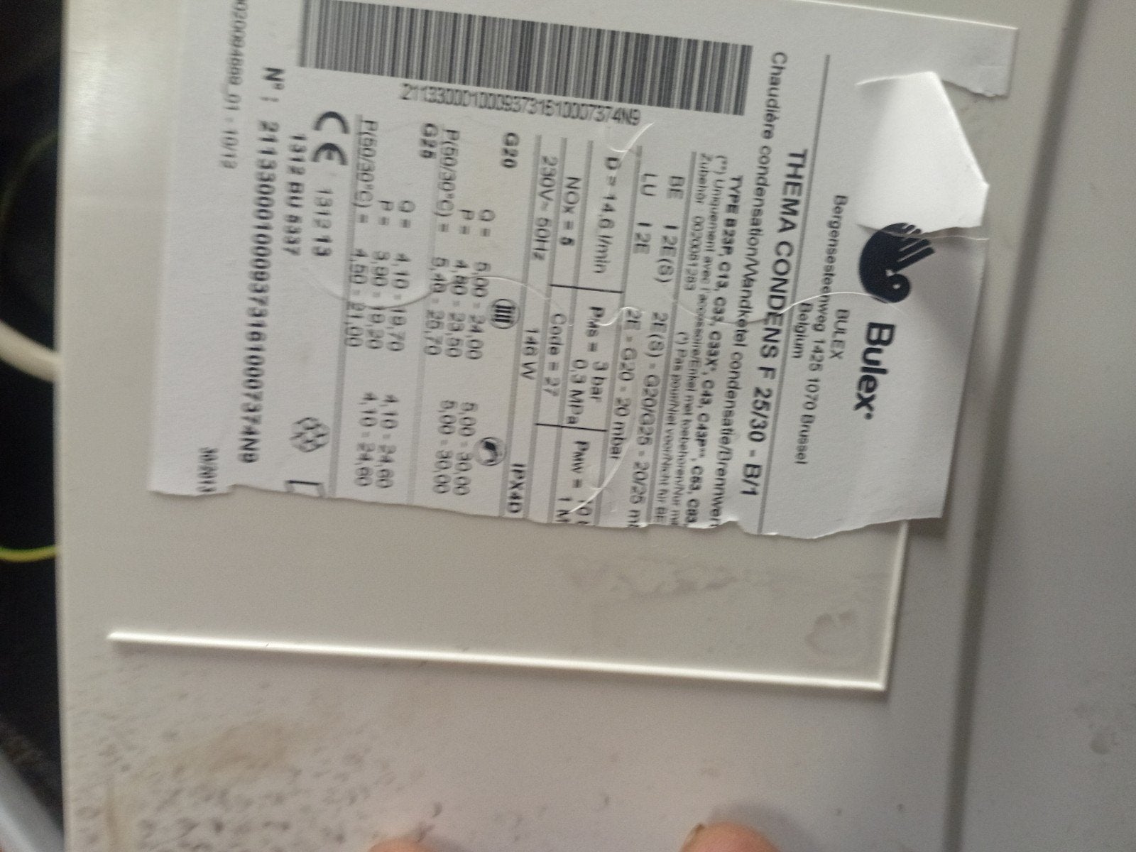 Bulex, Doe-het-zelf en Bouw, Ophalen, Gebruikt