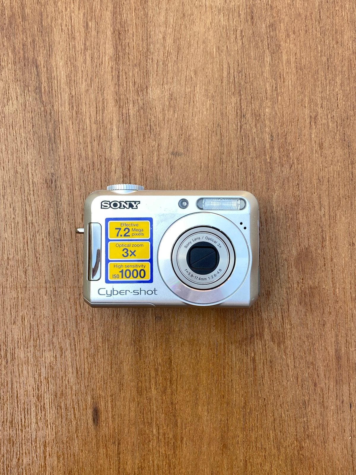 sony cyber-shot, Audio, Tv en Foto, Fotocamera's Digitaal, Ophalen, Geheugenkaart, Zo goed als nieuw, Compactcamera