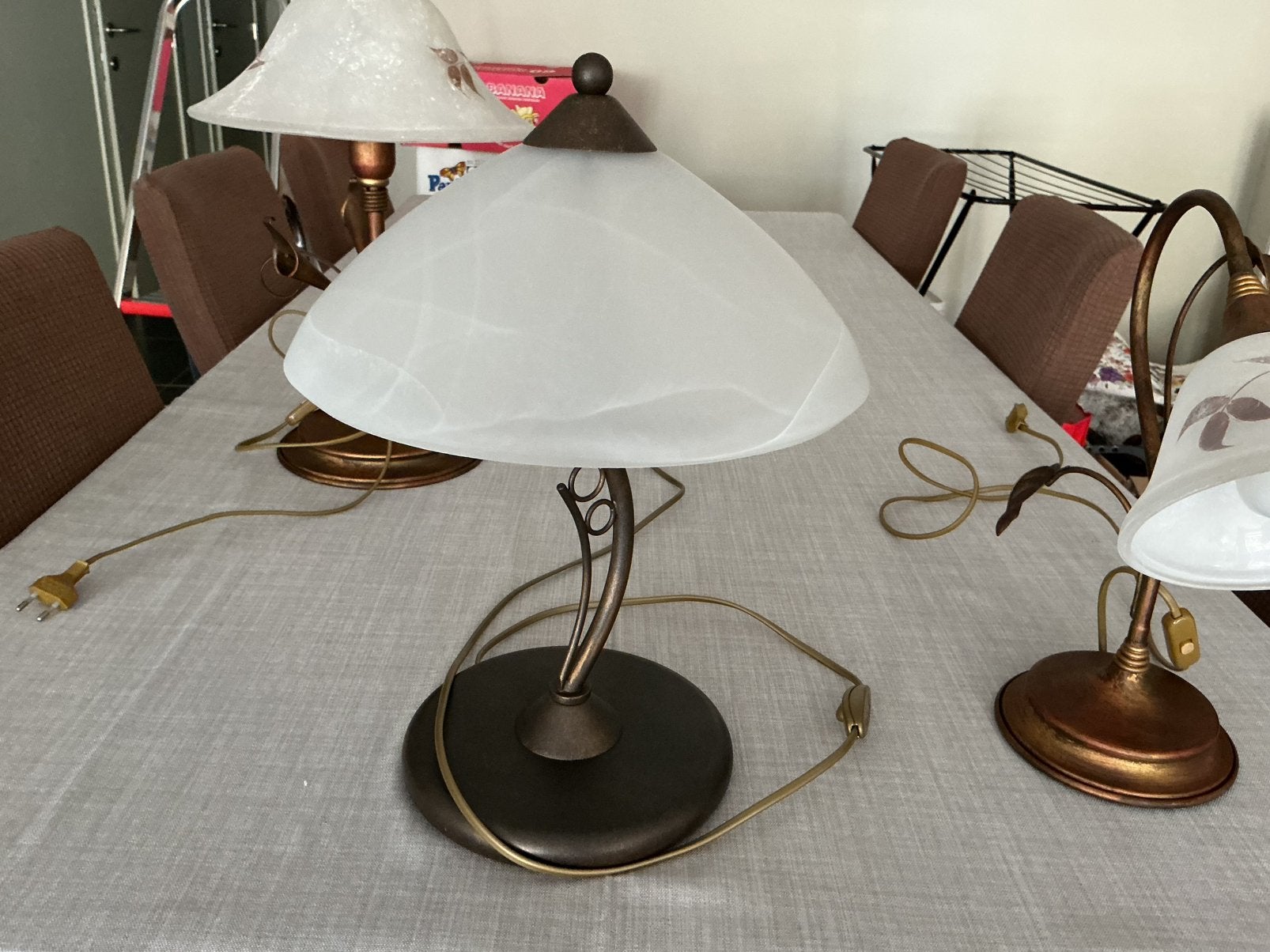 Kast lamp, Ophalen, Zo goed als nieuw, Glas