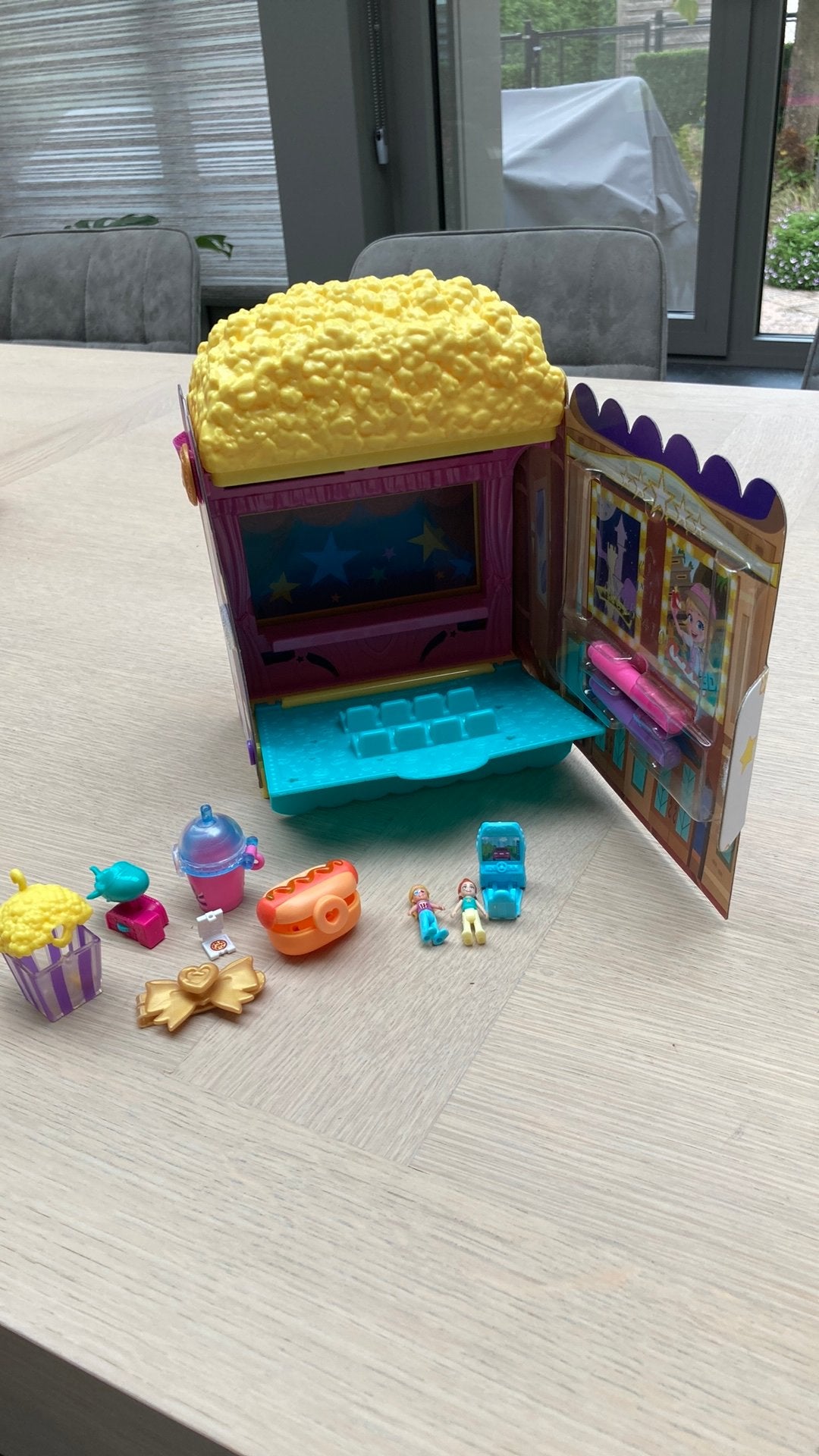 Polly Pocket popcorndoos, Kinderen en Baby's, Ophalen, Zo goed als nieuw