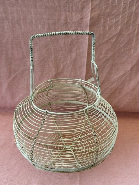 Ancien panier à œufs blancs, Antiquités & Art, Enlèvement ou Envoi