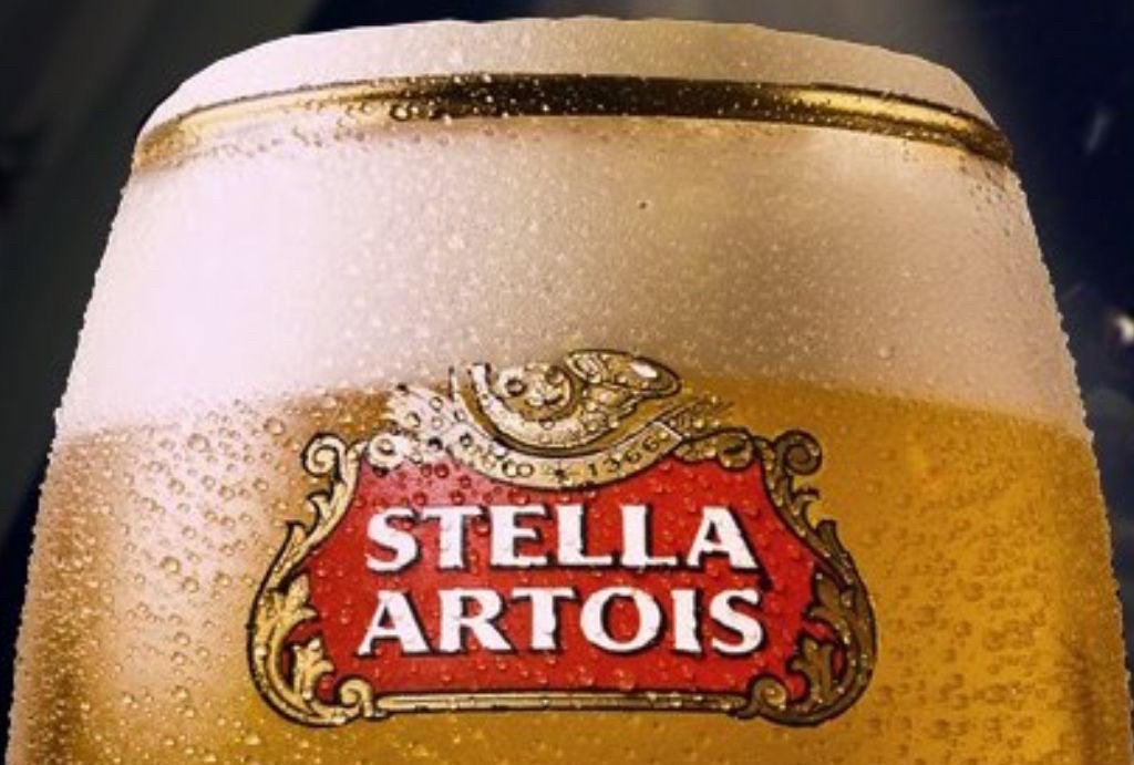 Metalen reclamebord Stella Artois 7  - retro vintage mancave, Ophalen of Verzenden, Nieuw, Reclamebord, Plaat of Schild, Stella Artois