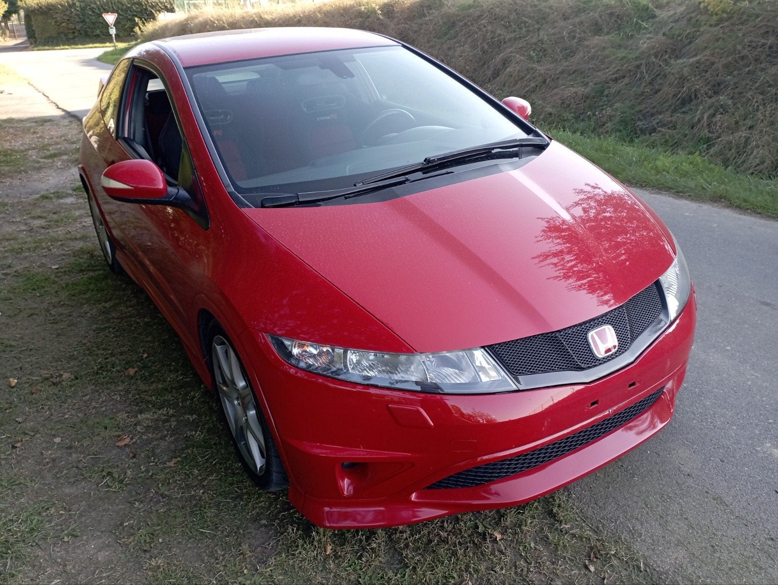 Honda civic type R année 2009 Prête à immatriculée, Autos, Rouge, Ordinateur de bord, Boîte manuelle, Noir