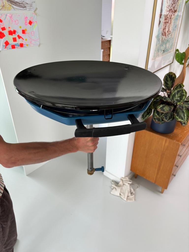 Partywok campinggaz, Ophalen, Zo goed als nieuw