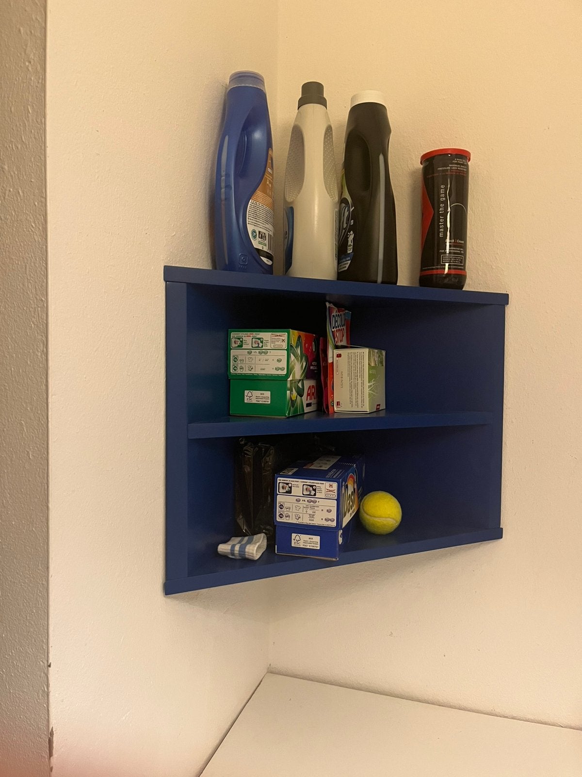 Blauw hoekelement | La Redoute Hoekconsole Dimme, Huis en Inrichting, Ophalen, Nieuw