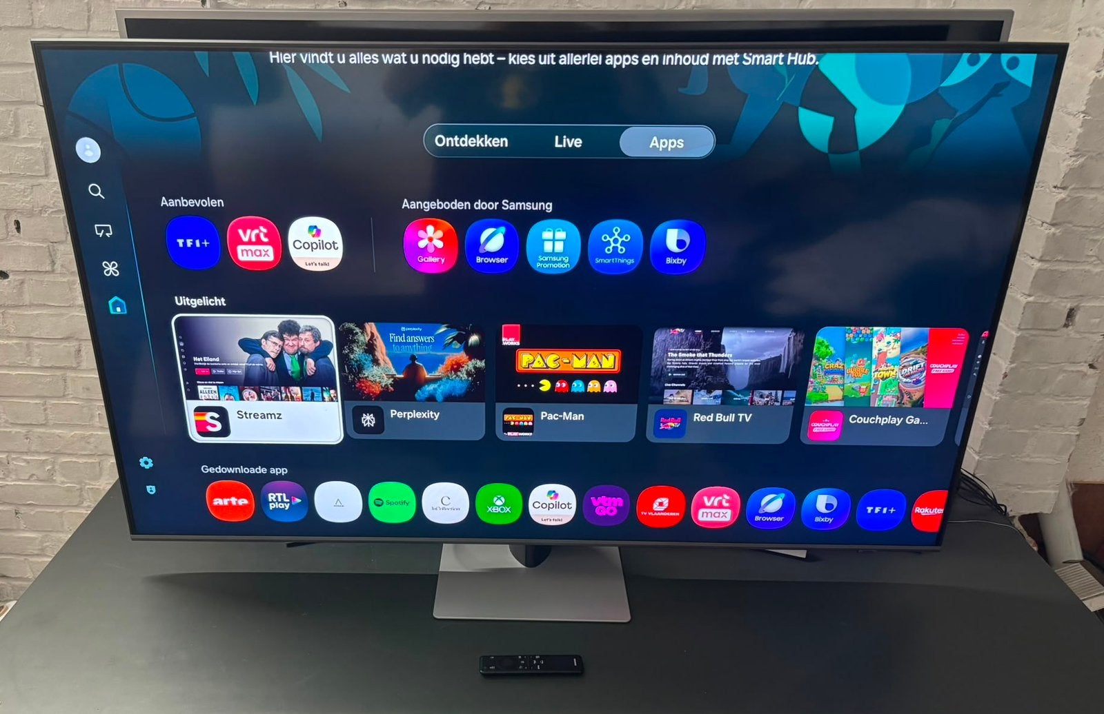 Samsung Smart 4K UHD QLED 55 pouces, QLED, 120 Hz, Comme neuf, Enlèvement