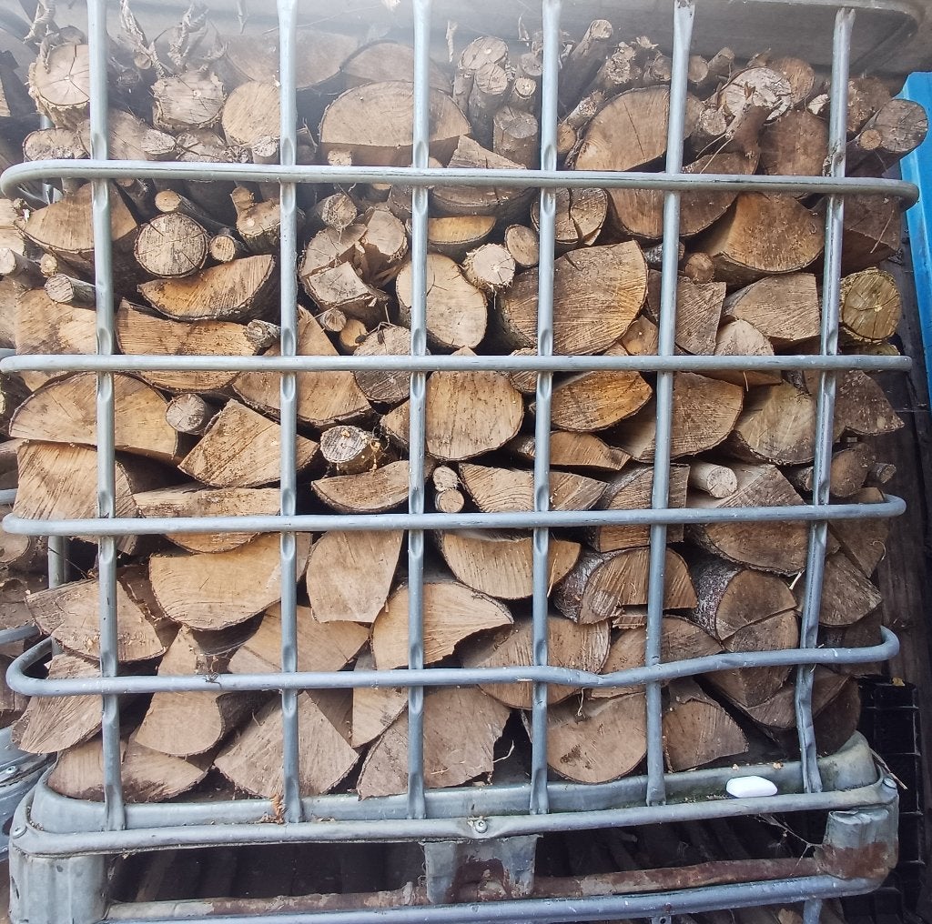 Droog brandhout zwarte els losgestort of levering in kooien, Enlèvement ou Envoi, Aulne