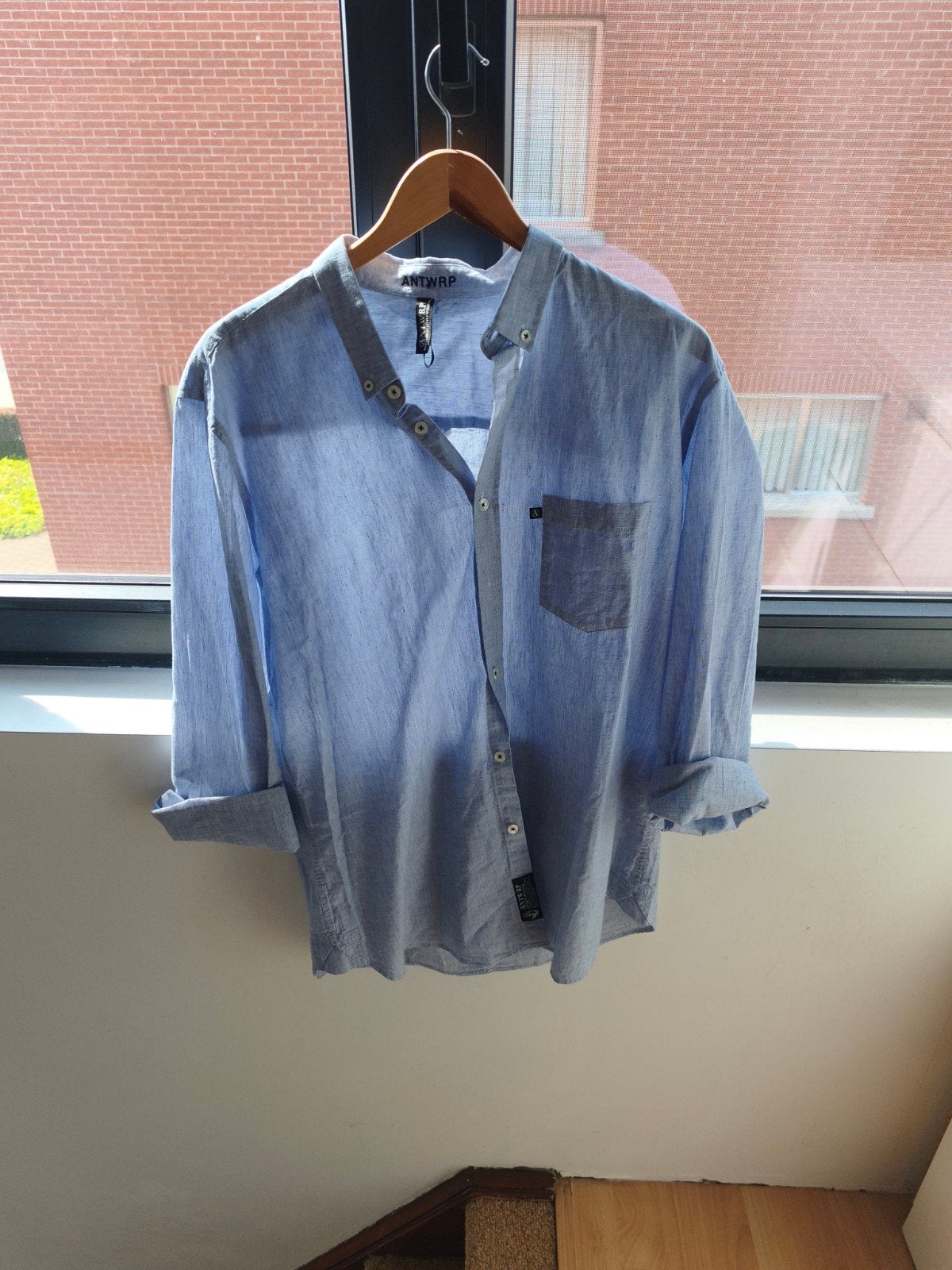 Mooi gekleed hemd Antwrp, Ophalen, Antwerp, Blauw, Zo goed als nieuw