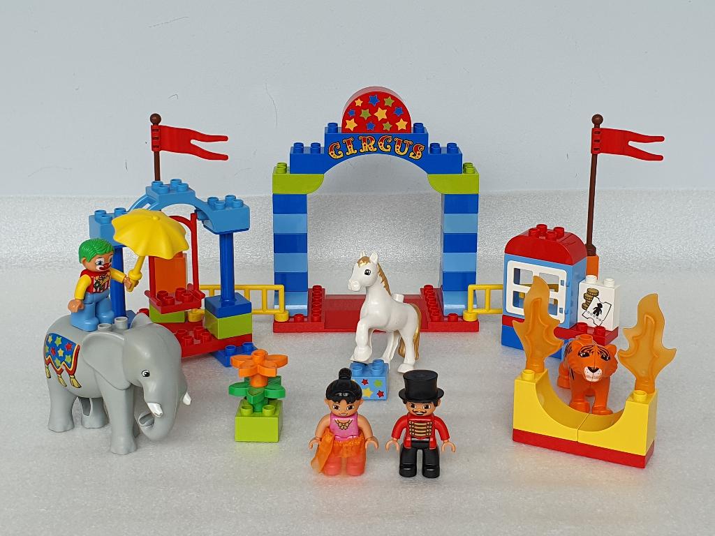 Lego Duplo 10504: Groot Circus, Enlèvement ou Envoi, Ensemble complet, Utilisé, Duplo