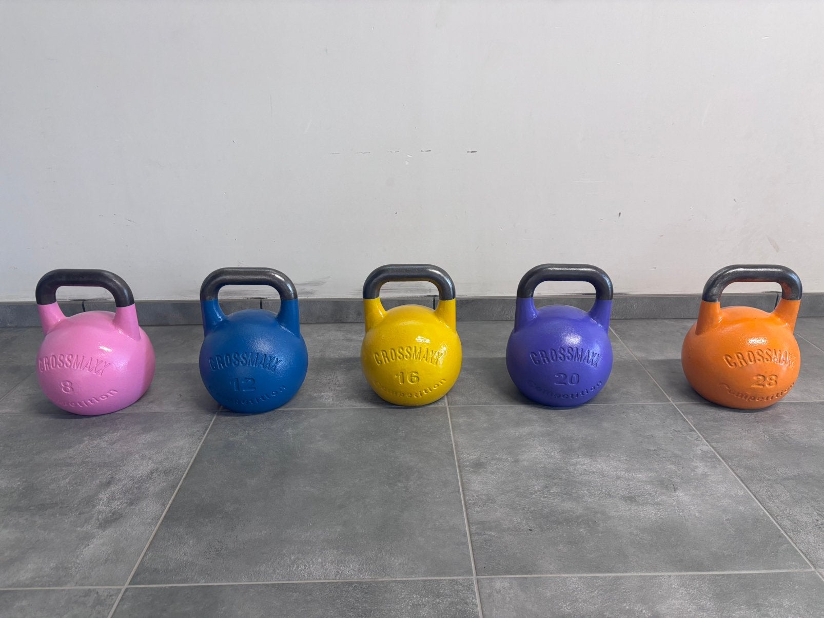 Crossmaxx competition kettlebells, Ophalen, Gebruikt